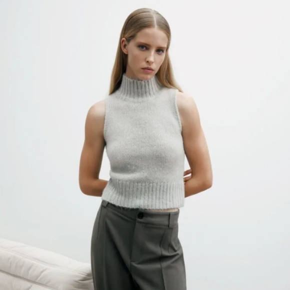 Zara Wool Mix Twin Set - Picture 2 of 9